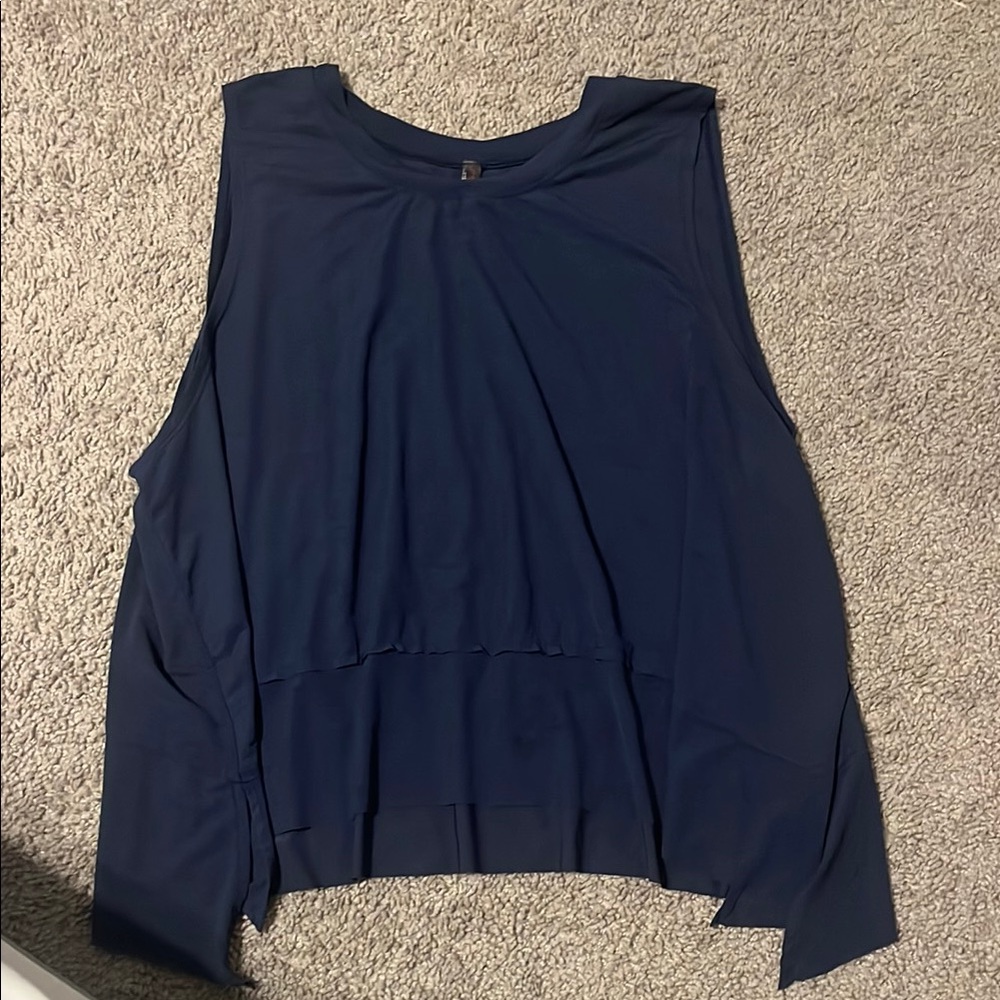 Free People Tempo Tank - Midnight Navy